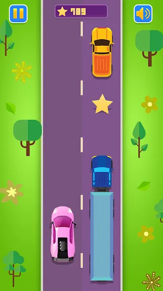 Kids Racing, Racecar Boy Girl  [МОД Menu] Screenshot 1