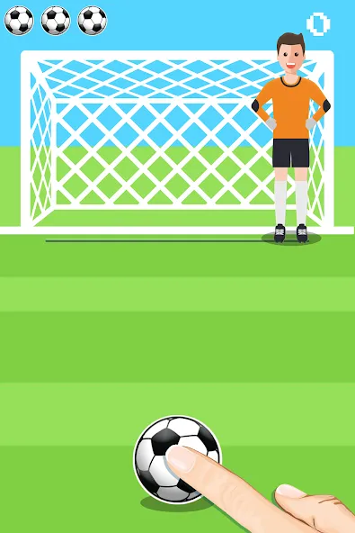 Penalty Shootout Game Offline (Пенальти игра без подключения к интернету)  [МОД Бесконечные деньги] Screenshot 4