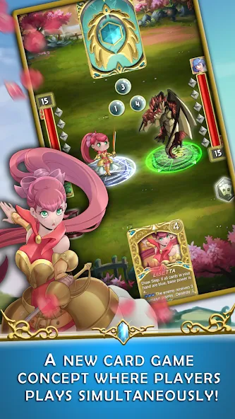 Crystal Soul - TCG Card Battle  [МОД Menu] Screenshot 1