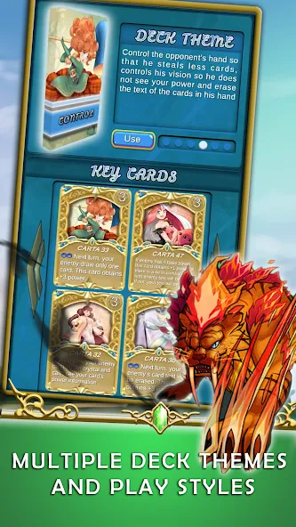 Crystal Soul - TCG Card Battle  [МОД Menu] Screenshot 2