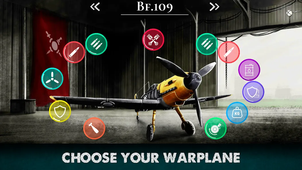 Warplanes Inc WW2 Plane & War  [МОД Unlimited Money] Screenshot 2