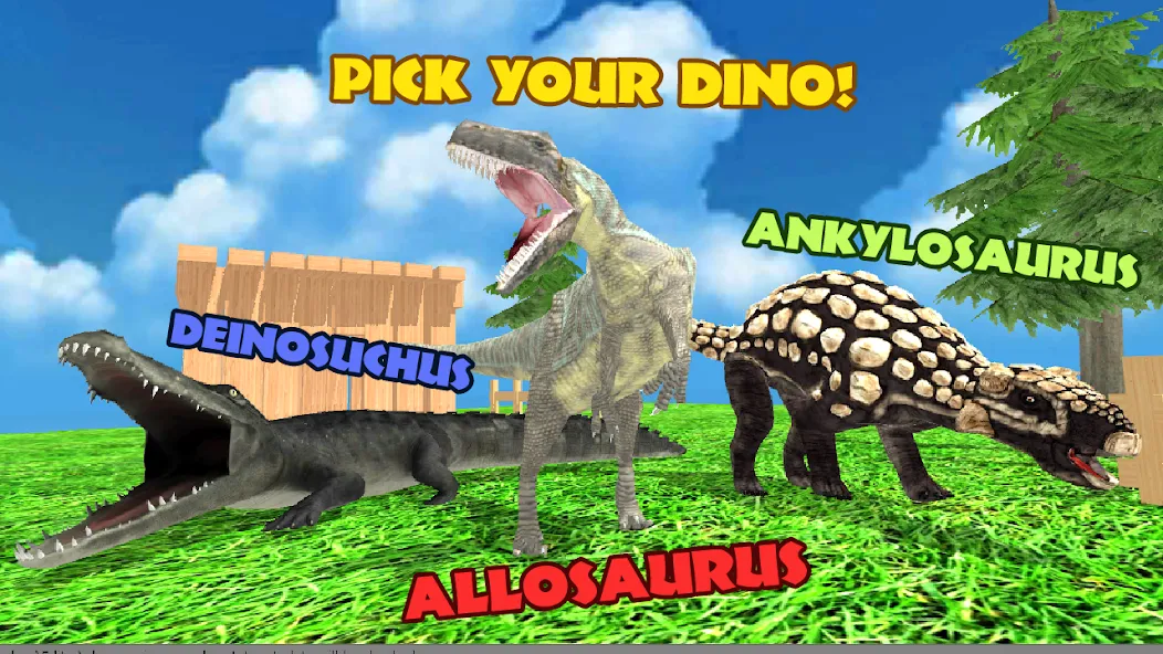 Dino Battle Arena Lost Kingdom (Дино Битва Арена Потерянное Королевство)  [МОД Unlocked] Screenshot 1