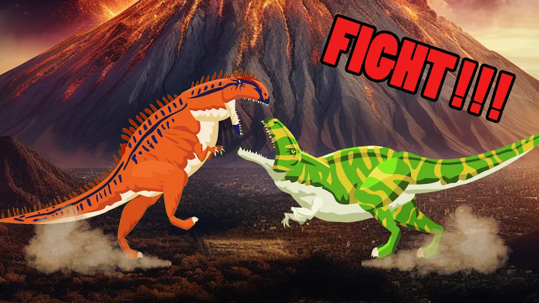 T-Rex Fights More Dinosaurs  [МОД Unlocked] Screenshot 3