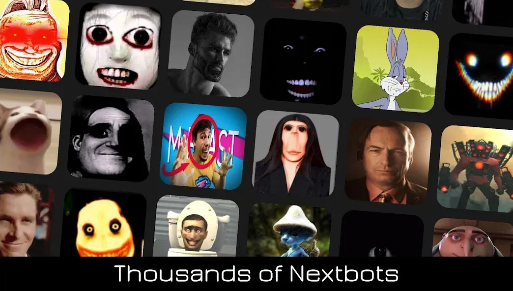 Nextbots Online: Sandbox (Некстботс Онлайн)  [МОД Меню] Screenshot 1