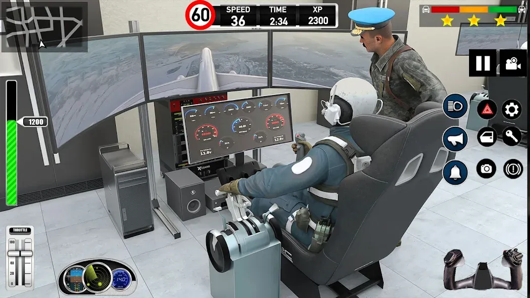 Plane Pilot Flight Simulator (Плейн Пилот Флайт Симулятор)  [МОД Меню] Screenshot 2