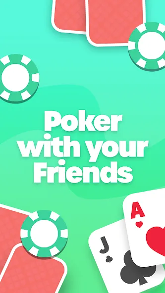 Poker with Friends - EasyPoker (ИзиПокер)  [МОД Mega Pack] Screenshot 1