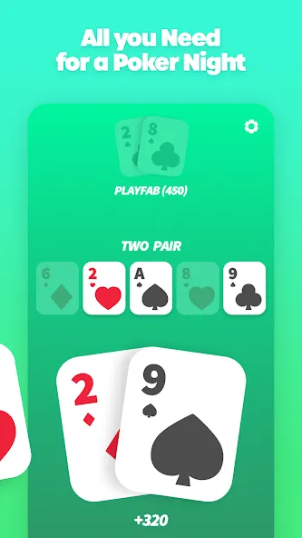 Poker with Friends - EasyPoker (ИзиПокер)  [МОД Mega Pack] Screenshot 2