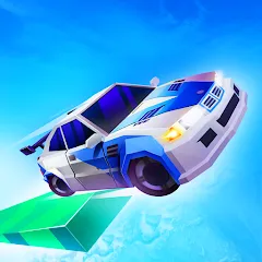 Взломанная Ramp Racing 3D — Extreme Race  [МОД Меню] - полная версия apk на Андроид