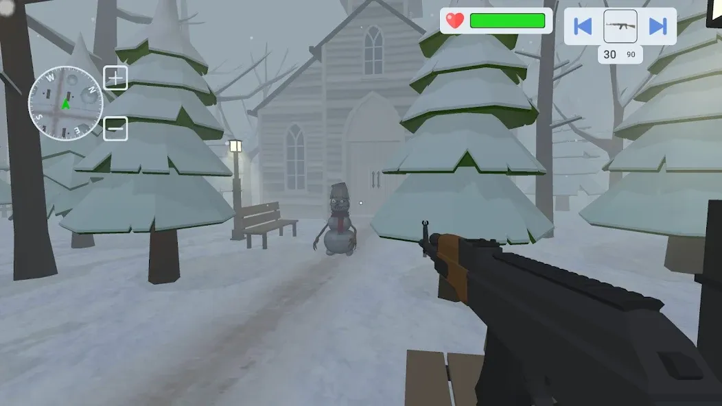 Evil Snowmen 2 (Ивил Сномен 2)  [МОД Бесконечные деньги] Screenshot 1