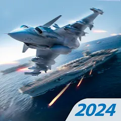 Взломанная Modern Warplanes: PvP Warfare (Модерн Варплейнс)  [МОД Много монет] - полная версия apk на Андроид