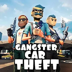 Скачать взлом Gangster Car Theft Games (Гангстерская автомобильная война игр)  [МОД Menu] - полная версия apk на Андроид