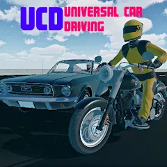 Скачать взломанную Universal Car Driving (Юниверсал Кар Драйвинг)  [МОД Все открыто] - последняя версия apk на Андроид