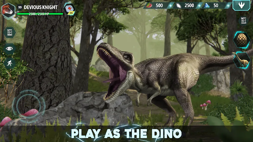 Dino Tamers - Jurassic MMO (Дино Дрессировщики)  [МОД Бесконечные монеты] Screenshot 2