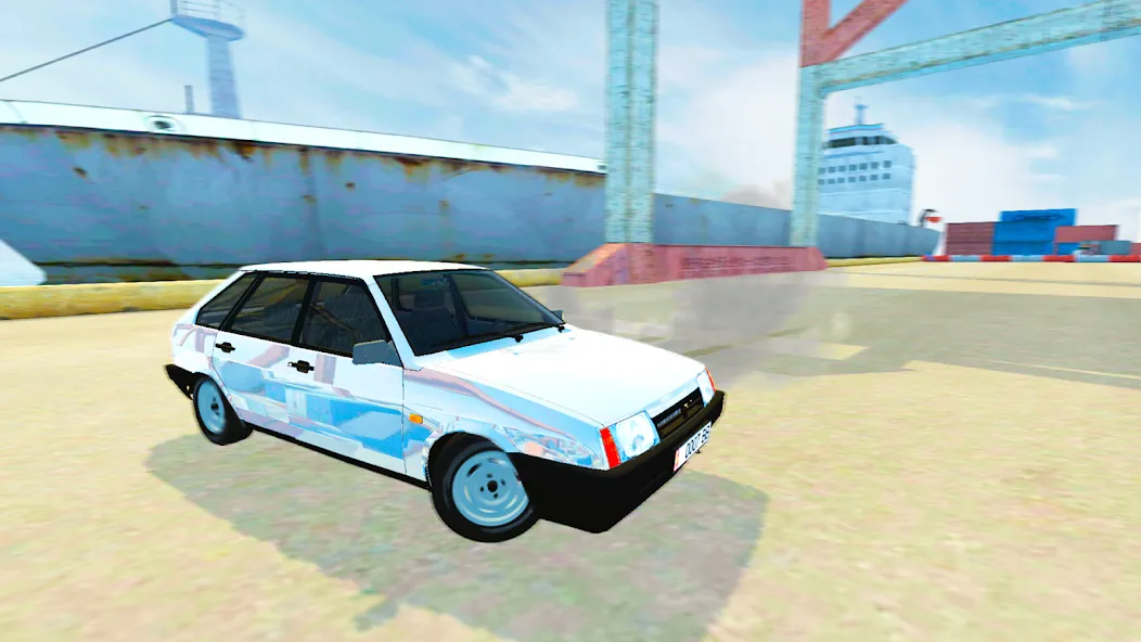 Lada Drift Simulator - Online  [МОД Все открыто] Screenshot 1