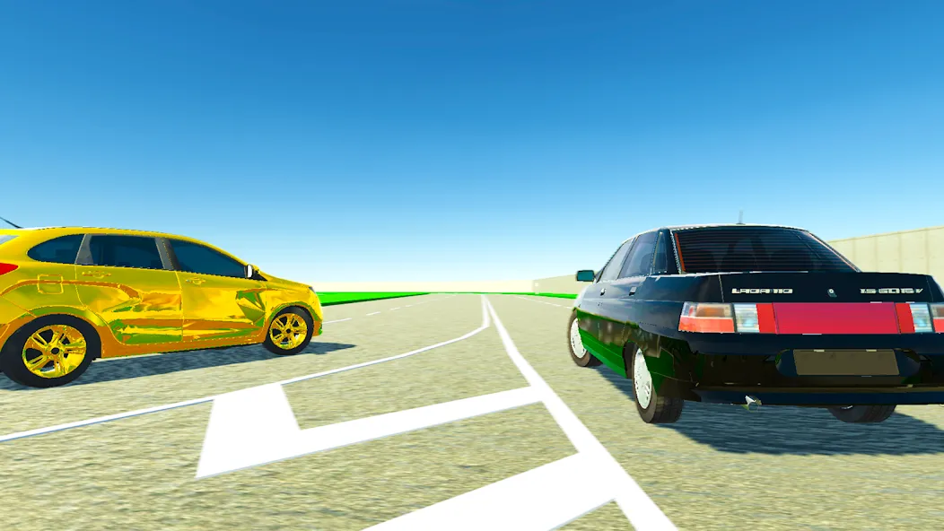 Lada Drift Simulator - Online  [МОД Все открыто] Screenshot 3