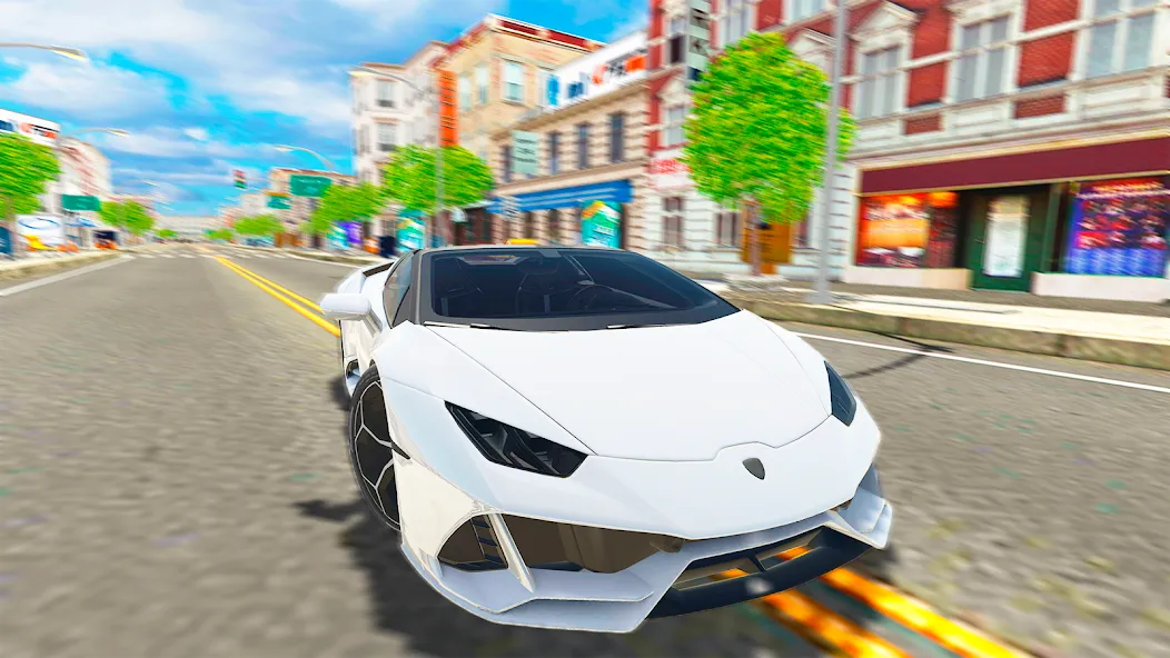 Car Driving Simulator: Online (Кар Драйвинг Симулятор)  [МОД Много монет] Screenshot 5