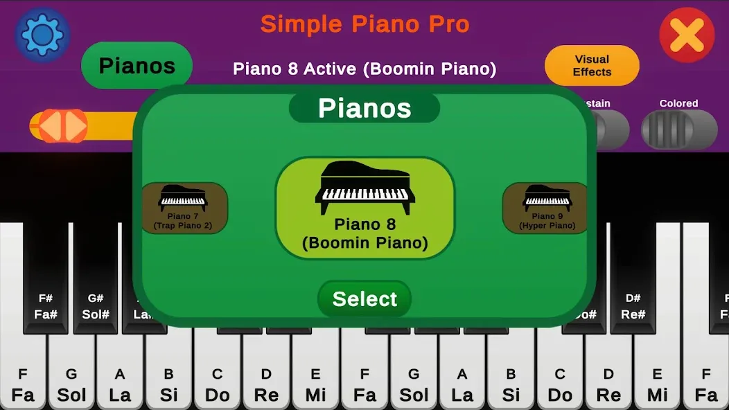 Simple Piano Pro (Симпл Пиано Про)  [МОД Unlimited Money] Screenshot 5