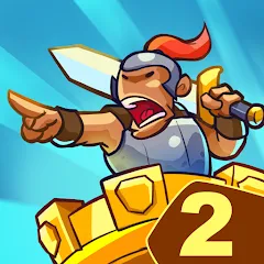 Взлом King of Defense 2: Epic TD (Кинг оф Дефенс 2)  [МОД Много монет] - полная версия apk на Андроид