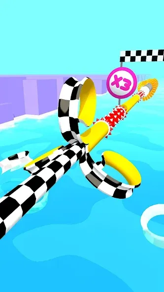 Spiral Rider (пирал райдер)  [МОД Бесконечные монеты] Screenshot 5