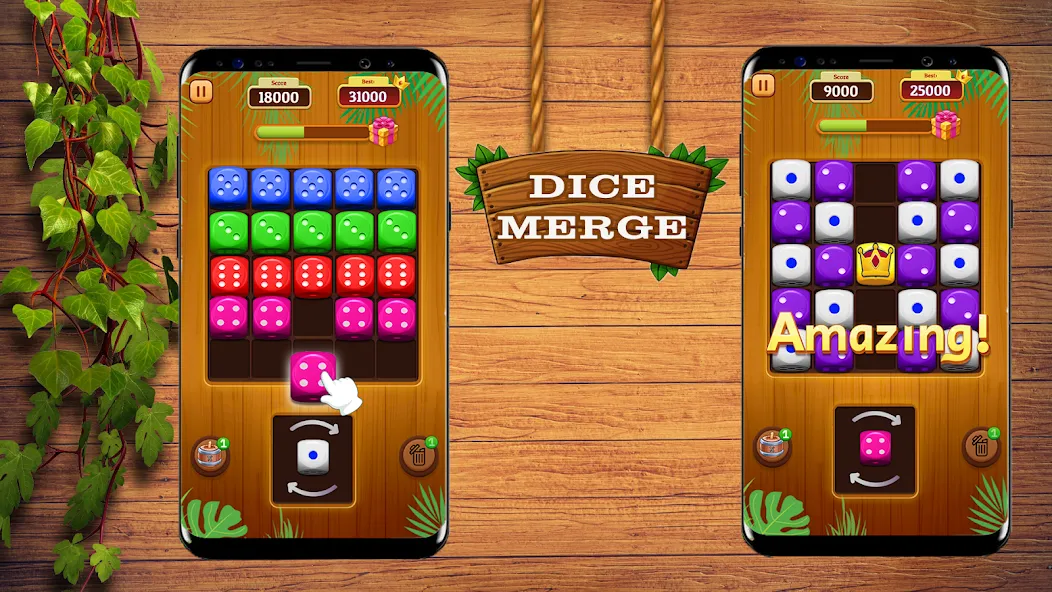 Dice Merge: Dice Mania Game (Дайс Мердж)  [МОД Unlimited Money] Screenshot 1