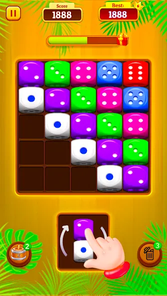 Dice Merge: Dice Mania Game (Дайс Мердж)  [МОД Unlimited Money] Screenshot 3