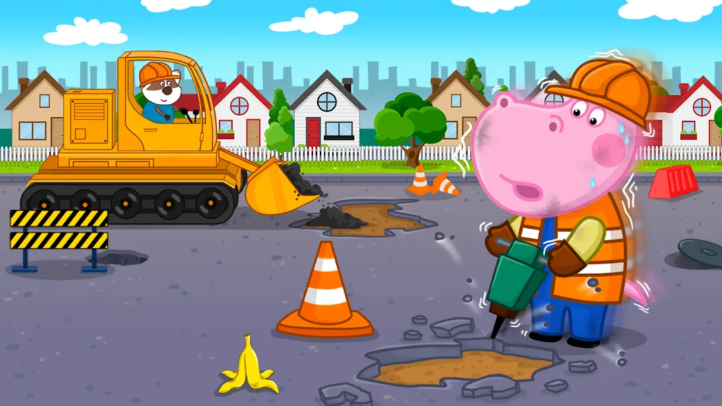 Professions for kids  [МОД Бесконечные монеты] Screenshot 5