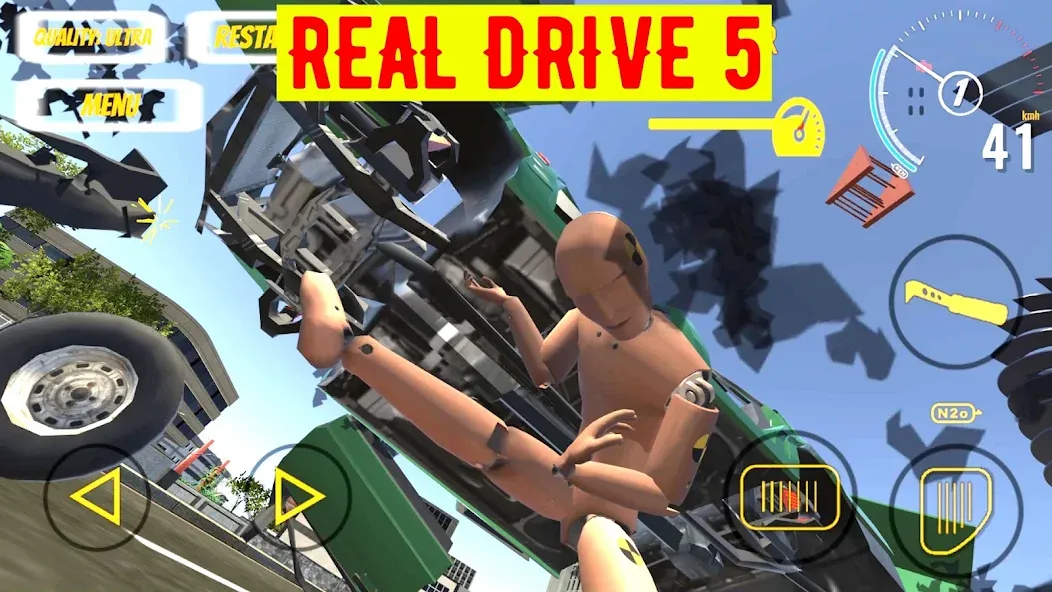 Real Drive 5 (Реал Драйв 5)  [МОД Menu] Screenshot 1