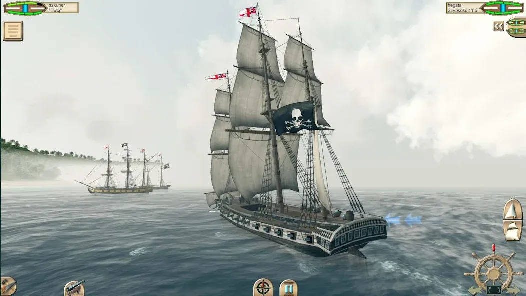 The Pirate: Caribbean Hunt (Зе Пират)  [МОД Бесконечные монеты] Screenshot 1