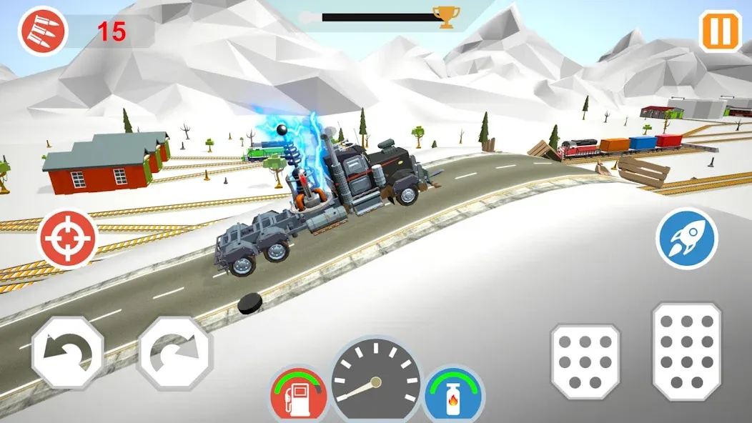 Zombie Cars Crush: Racing Die (Зомби Карс)  [МОД Unlimited Money] Screenshot 2