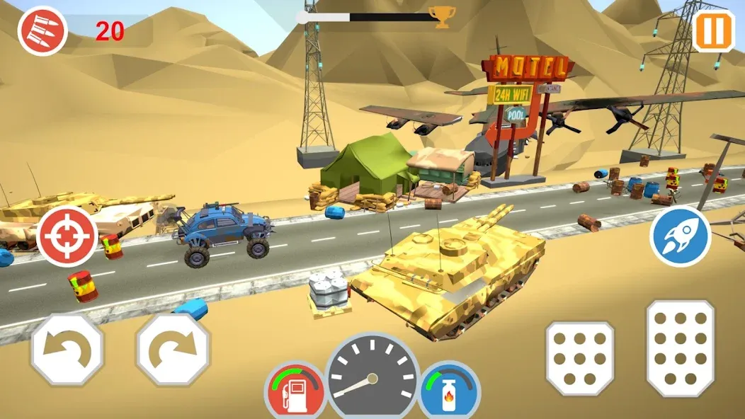 Zombie Cars Crush: Racing Die (Зомби Карс)  [МОД Unlimited Money] Screenshot 3