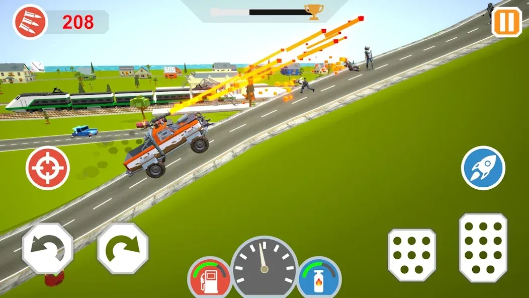 Zombie Cars Crush: Racing Die (Зомби Карс)  [МОД Unlimited Money] Screenshot 5