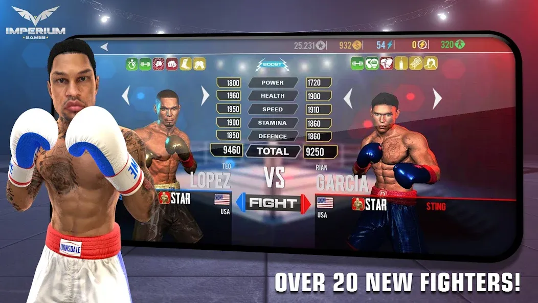 Boxing - Fighting Clash (Боксинг)  [МОД Много монет] Screenshot 4