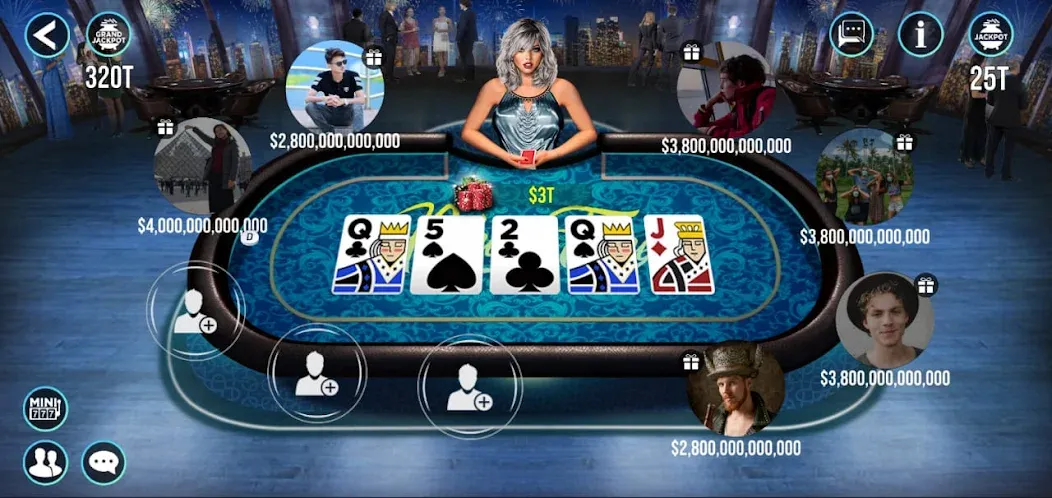 POKER FAME (ПОКЕР ФЕЙМ)  [МОД Бесконечные деньги] Screenshot 4