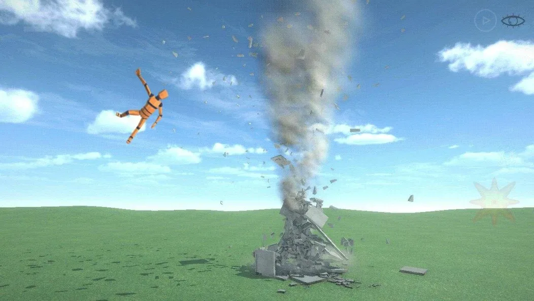 Destruction simulator sandbox  [МОД Бесконечные деньги] Screenshot 1