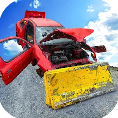 Взломанная Car Crash Extreme  [МОД Unlocked] - полная версия apk на Андроид