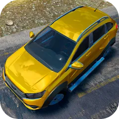 Скачать взлом Lada - Russian Car Driving  [МОД Unlimited Money] - стабильная версия apk на Андроид