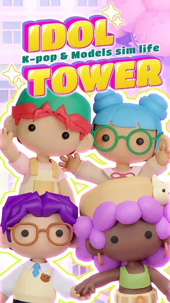 Idol Tower: K-pop & Models (Айдол Тауэр)  [МОД Unlocked] Screenshot 4