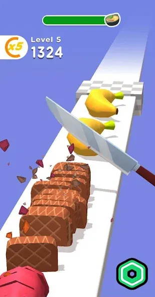 Super Slices Robux Roblominer (упер Слайсес Робукс Робломайнер)  [МОД Menu] Screenshot 4