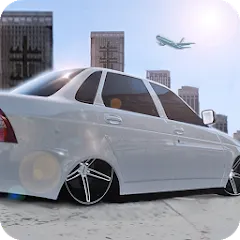 Скачать взлом Russian Cars: Priorik  [МОД Много денег] - стабильная версия apk на Андроид