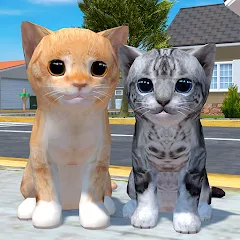 Скачать взломанную Cat Simulator - Animal Life  [МОД Бесконечные монеты] - полная версия apk на Андроид