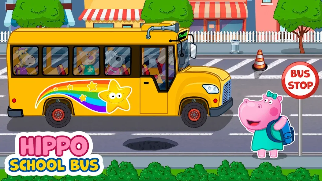 Kids School Bus Adventure  [МОД Unlimited Money] Screenshot 1