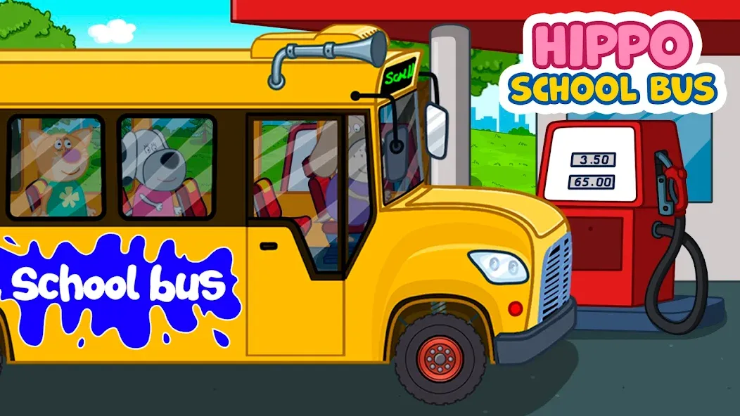 Kids School Bus Adventure  [МОД Unlimited Money] Screenshot 2