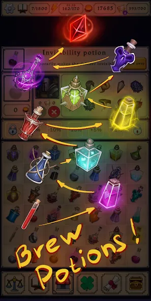 Potion shop: Alchemy Simulator (Пошоп)  [МОД Меню] Screenshot 1