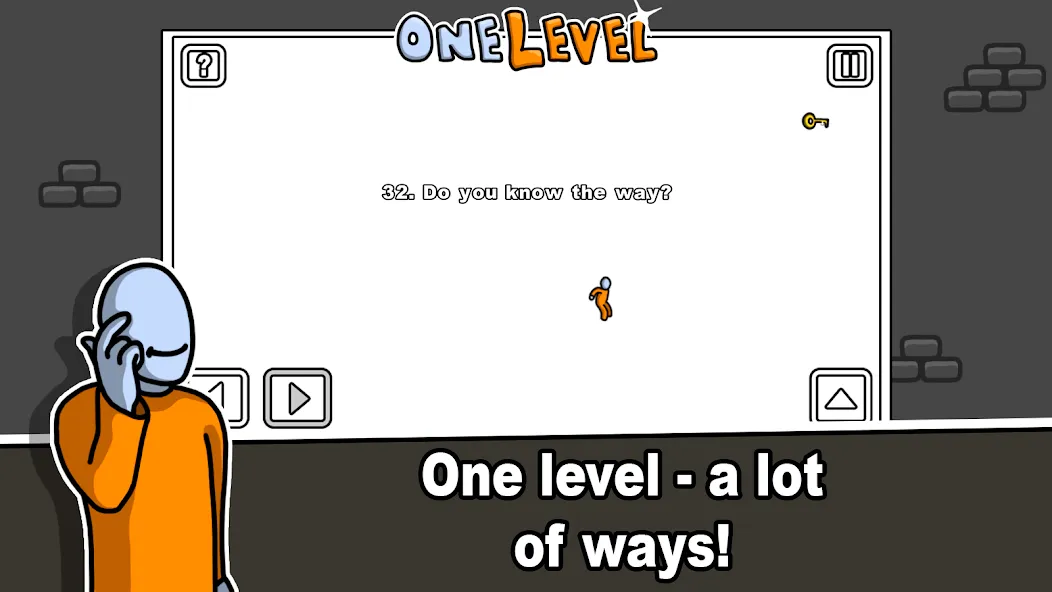 One Level: Stickman Jailbreak (Уан Левел)  [МОД Много денег] Screenshot 3