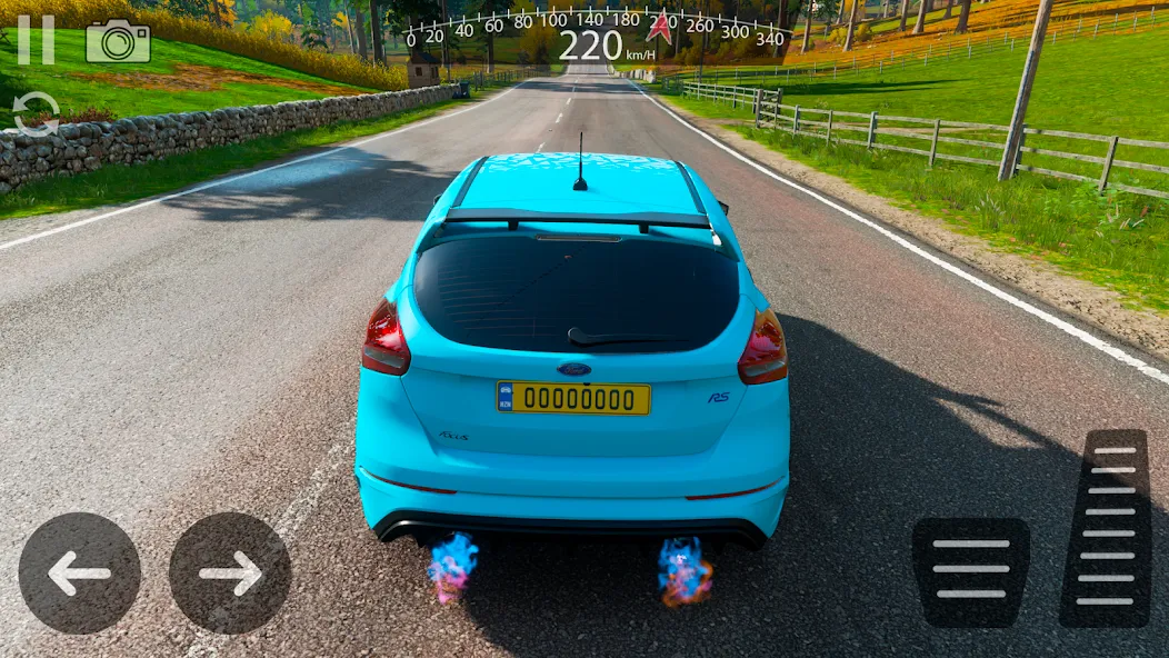Drive Ford Focus RS Simulator (Драйв Форд Фокус РС Симулятор)  [МОД Все открыто] Screenshot 1