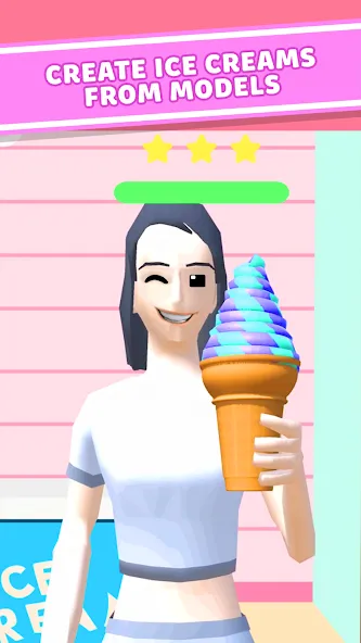 Ice Cream Inc. ASMR, DIY Games  [МОД Бесконечные деньги] Screenshot 3