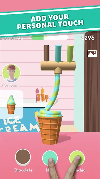 Ice Cream Inc. ASMR, DIY Games  [МОД Бесконечные деньги] Screenshot 5