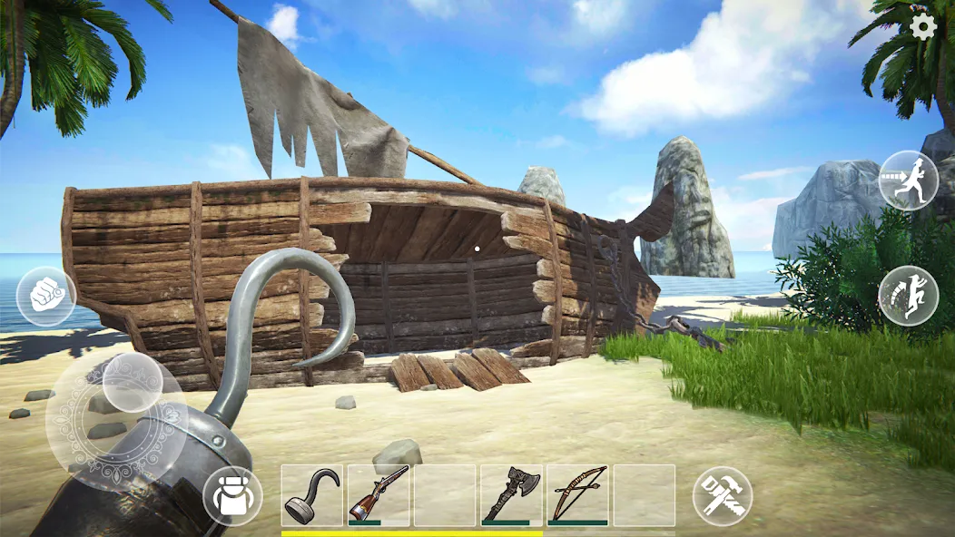 Last Pirate: Survival Island (Ласт Пират)  [МОД Много монет] Screenshot 1