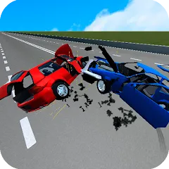 Скачать взломанную Car Crash Simulator: Accident (Кар Симулятор Столкновений)  [МОД Unlimited Money] - стабильная версия apk на Андроид