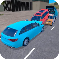 Взломанная Traffic Crashes Car Crash (Трафик Краш Кар Краш)  [МОД Menu] - последняя версия apk на Андроид